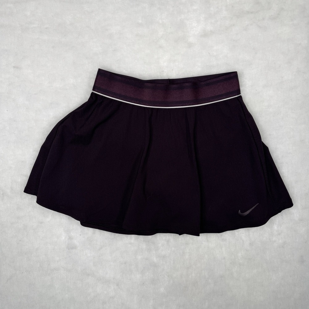Nike Dri-Fit Black Stretchy Athletic Workout Tennis Golf Skirt Skort XS